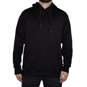 Buzo Perchado Con Capota Negro