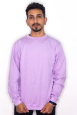 Buzo Perchado Sin capota Lila - Imagen 2