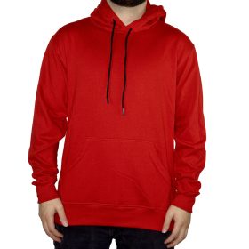 Buzo Perchado Con Capota Rojo