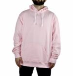 Buzo Perchado Con Capota Rosado