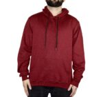 Buzo Perchado Con Capota Vinotinto