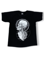 Camiseta Calavera Circulo