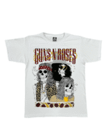 Camiseta Guns N´ Roses Blanca - Imagen 3