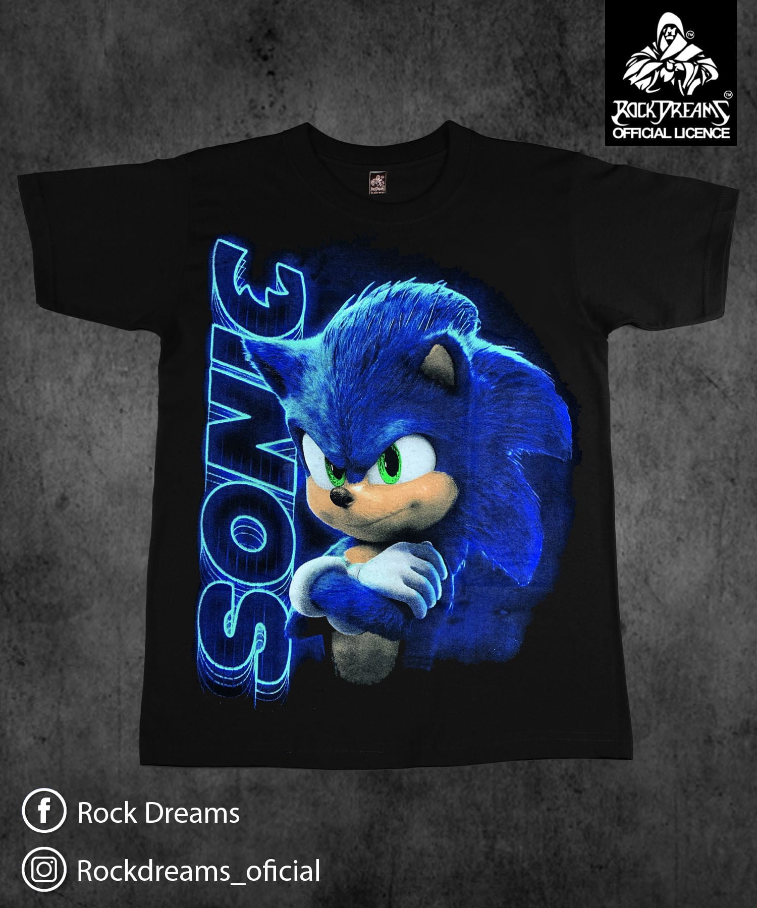comerciante hipótesis director Camiseta Sonic - Rockdreams