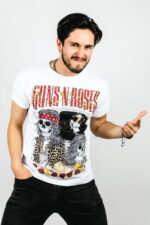 Camiseta Guns N´ Roses Blanca