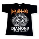 Camiseta Def Leppard Diamond