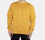 Buzo Perchado Sin capota Mostaza - Imagen 3