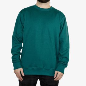 Buzo Perchado Sin capota Verde Oscuro