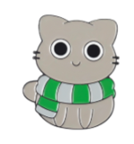 Pin Gatos Hogwarts - Imagen 2