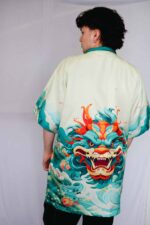 Kimono  "Dragón del Carnaval: Fiesta de Colores y Tradición"