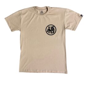 Camiseta Oversize Dragon Ball Goku Arrived Beige