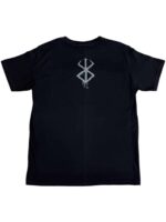 Camiseta Berserk Guts Ira en Blanco y Negro - Imagen 2