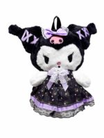 Maleta Peluche Kuromi Trenzas