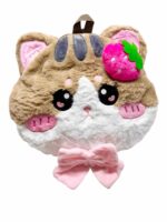 Maleta Peluche Gato Moño