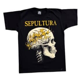 Camiseta Sepultura Craneo