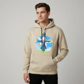 Buzo Perchado Estampado Cabeza de Nabo