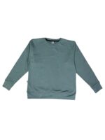 Buzo Perchado Sin Capota Verde Hoja