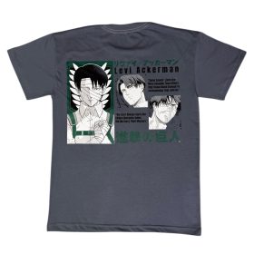 Camiseta Oversize Levi Ackerman