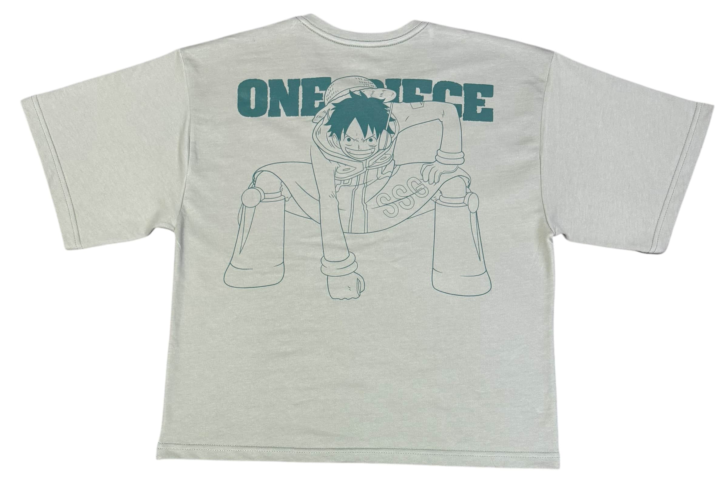 Photo 23-04-25, 3 03 40 PM (3) Camiseta Boxy Fit Luffy EggHead - Imagen 1