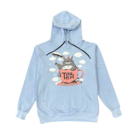 Buzo Perchado Estampado Totoro Te Azul Bebe