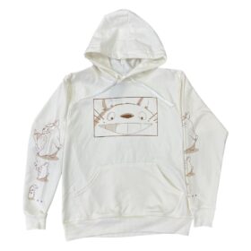 Buzo Perchado Estampado Totoro Bosque