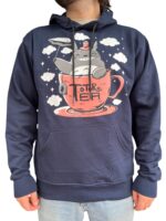 Buzo Perchado Estampado Totoro Te Azul Oscuro - Imagen 2