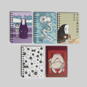 Cuadernos del Viaje de Chihiro Argollados Cuadriculados