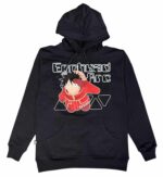 Buzo Perchado Estampado Luffy Egghead