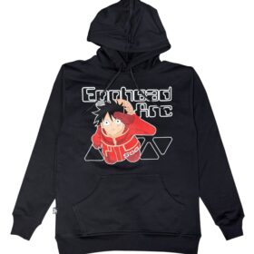 Buzo Perchado Estampado Luffy Egghead