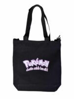 Tote Bag Negra Pokemones - Imagen 2