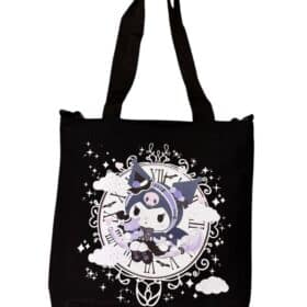 Tote Bag Negra Kuromi