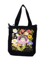 Tote Bag Negra Totoro