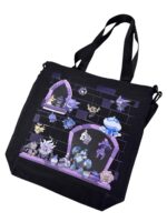 Tote Bag Negra Pokemones - Imagen 3