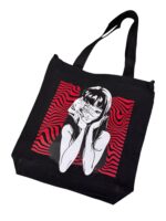 Tote Bag Negra Tomie - Imagen 3