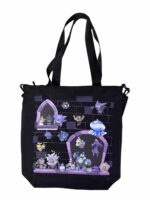 Tote Bag Negra Pokemones