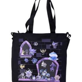 Tote Bag Negra Pokemones