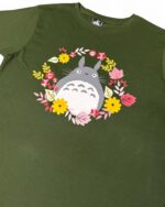 Camiseta Totoro Flores - Imagen 3