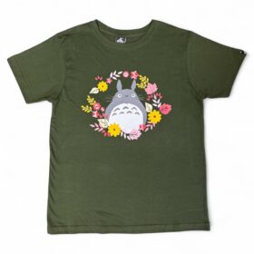 Camiseta Totoro Flores