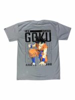 Camiseta Oversize Dragon Ball Goku Arrived Gris