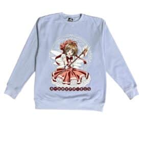 Buzo Perchado Estampado Sakura