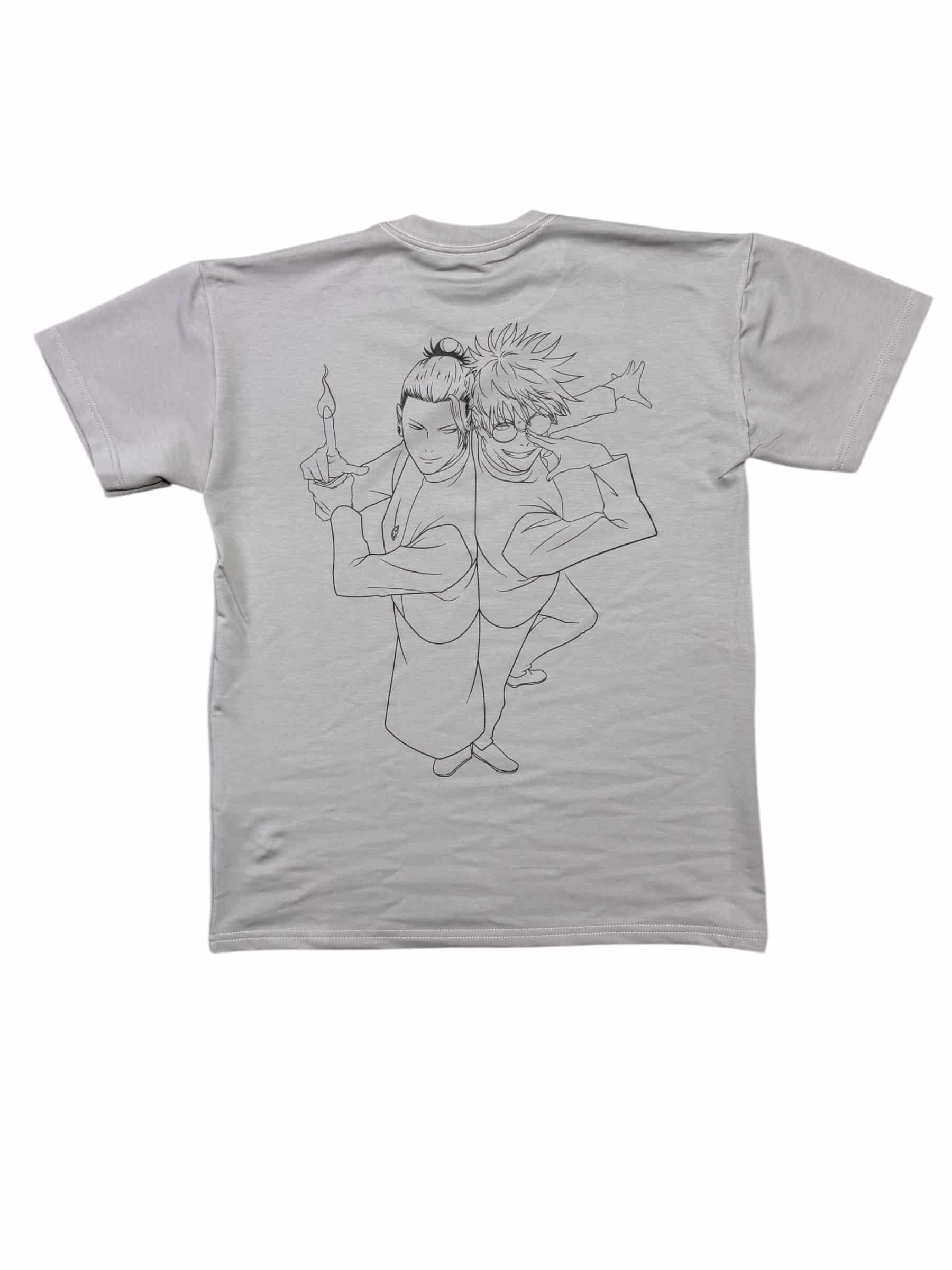 Camiseta Oversize Jujutsu Kaisen Gojo & Geto