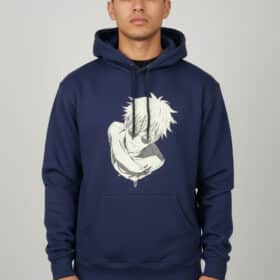 Buzo Perchado Estampado Jujutsu Kaisen