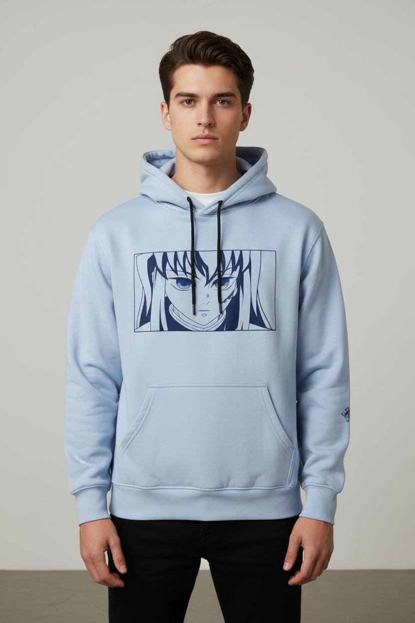 Buzo Perchado Estampado Tokito