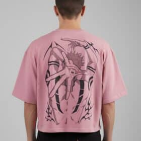 Camiseta Boxy Fit Jujutsu Kaisen