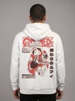 Buzo Perchado Estampado Luffy King - Imagen 2