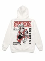 Buzo Perchado Estampado Luffy King - Imagen 4