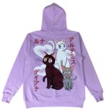 Buzo Perchado Estampado Sailor Moon Gatos - Imagen 4