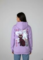 Buzo Perchado Estampado Sailor Moon Gatos