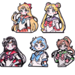 Pines Sailor Moon Chicas