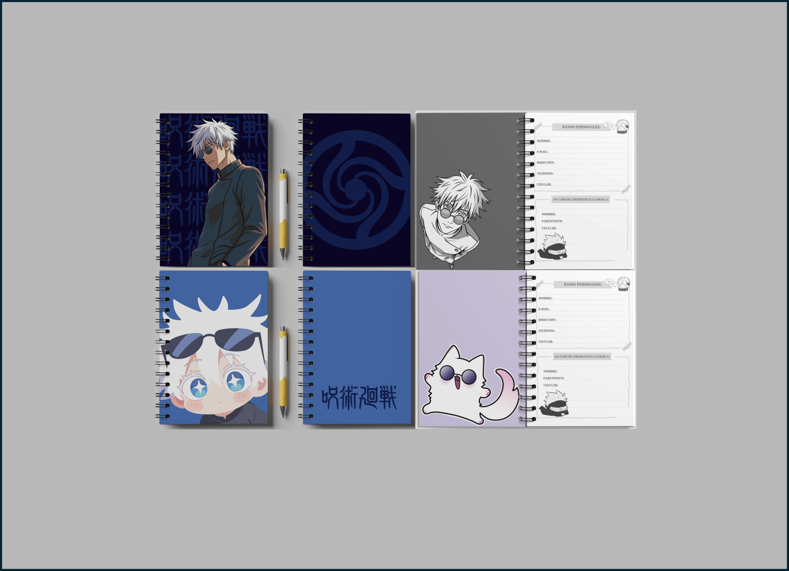 GOJO Cuadernos Jujutsu kaisen - Imagen 1